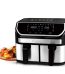Двоен фритюрник Lexical Airfryer LAF-3080 с тъч скрийн