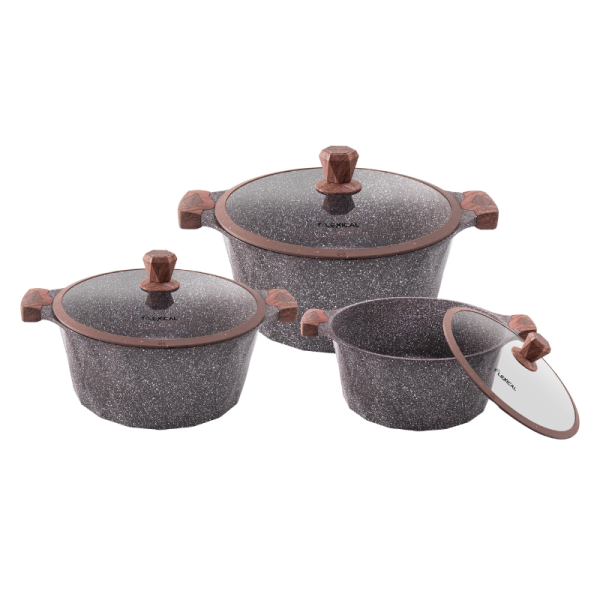 Гранитен комплект касероли Lexical PEARL SERIES