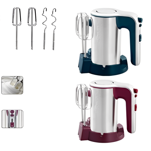 Миксер Lexical LMX-1720 в червено и тъмно синьо