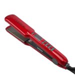 Преса за коса Lexical LHS-5380 с червен цвят и LCD дисплей