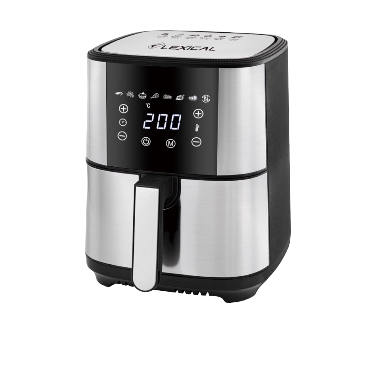Фритюрник Lexical Airfryer LAF-3030 - Здравословно готвене Фритюрник Lexical Airfryer LAF-3030 черен/инокс