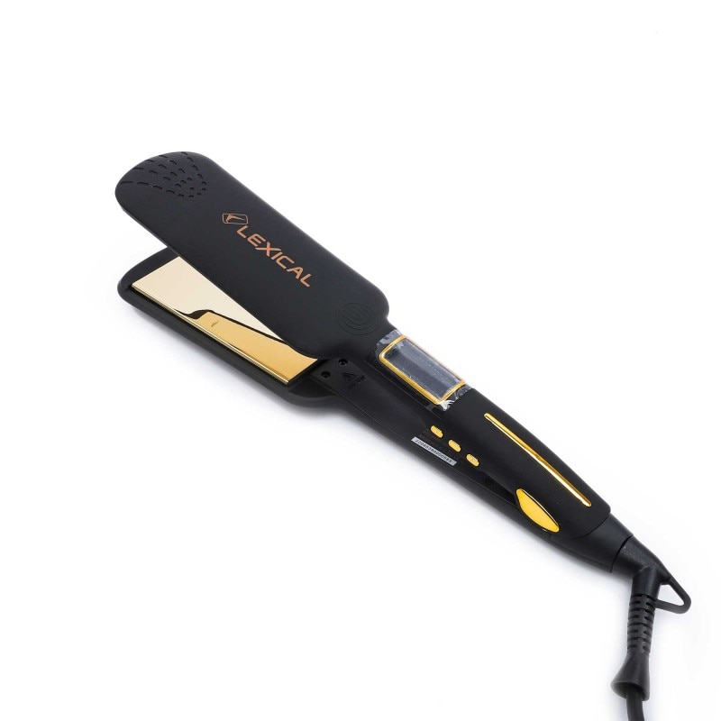 Преса за коса Lexical LHS-5390 с титаниеви плочи и LCD дисплей