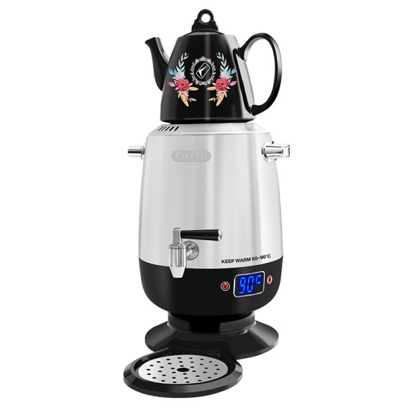 Самовар LSV-0825 с неръждаема обвивка и LED дисплей