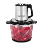 Електрически чопър LCH-1970 с стъклена купа и неръждаем корпус