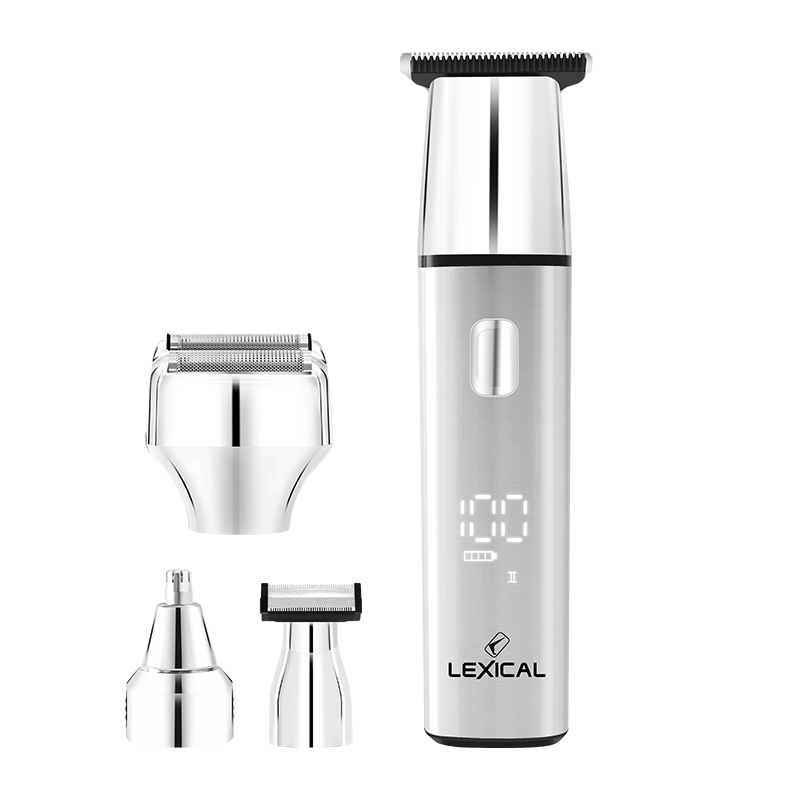 Машинка за подстригване LHC-5691 с различни гребени и LED дисплей